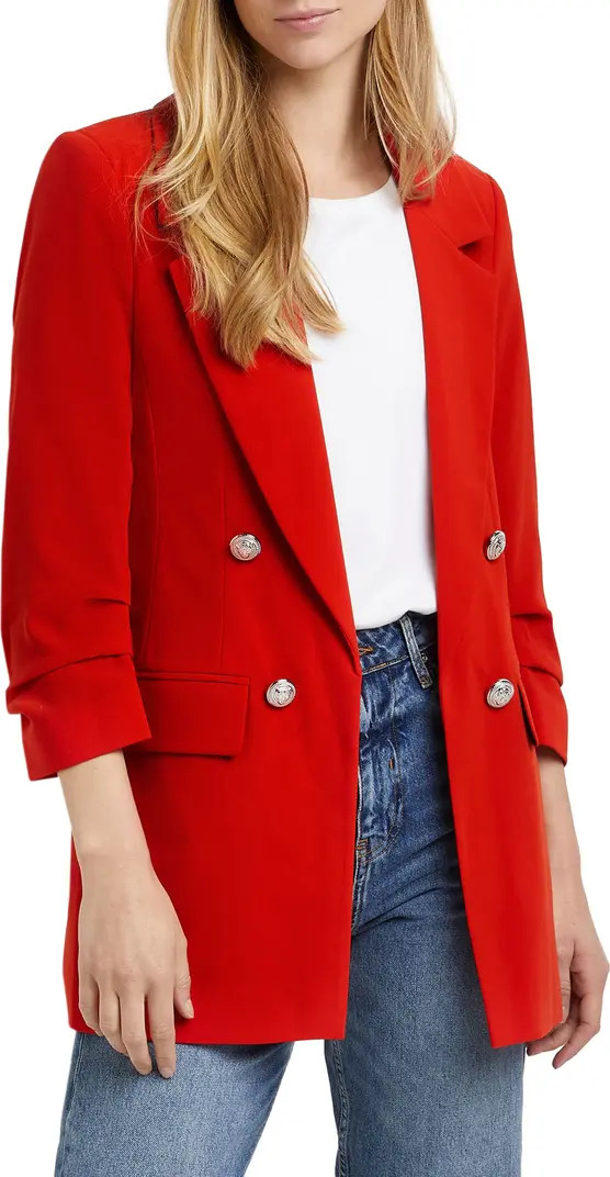 River Island Double Breasted Blazer | Nordstrom | Nordstrom