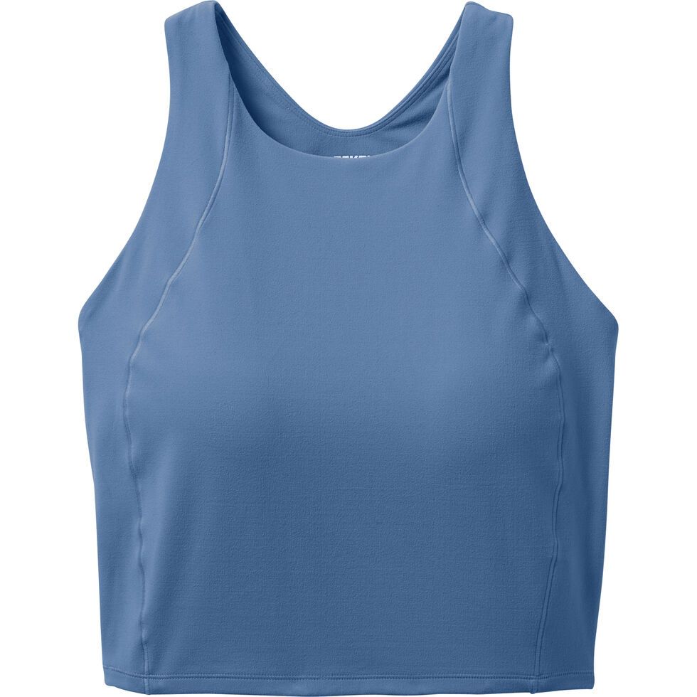 Women's AKHG Trail Tech Long Line Wireless Bra Tank | Duluth Trading Company