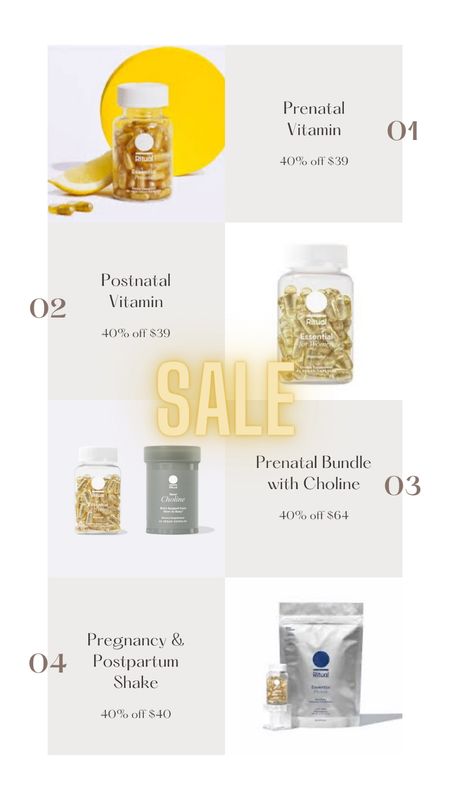 Stock up on all the prenatal and postnatal vitamins during Ritual’s 40% off sale during the month of January
.

#liketoknowit #ltk #ltkhome #ltkstyle @liketoknow.it #liketkit #bumpfriendly #ltkbump #maternity #selfcare #pregnancysafe 

#LTKsalealert #LTKbump #LTKbaby