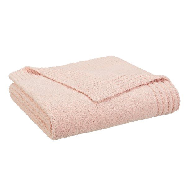 Better Homes & Gardens Cozy Knit Throw, 50"x72", Pink - Walmart.com | Walmart (US)