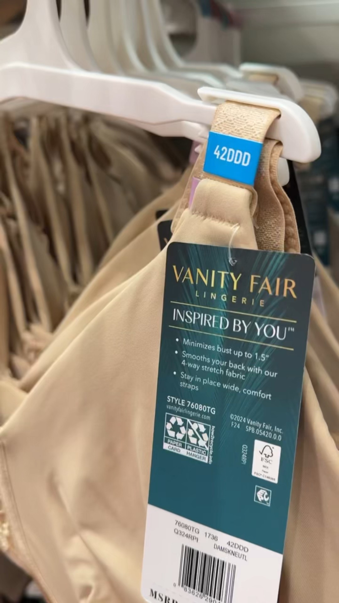 Vanity Fair Lingerie bras are now available at Target!! This one minimizes the chest by 1.5 inches and is incredibly comfortable and supportive! Everyone needs a minimizer in their closet! Also sharing all of the other styles available! @shopvanityfair #vanityfairpartner #vanityfairlingerie

#LTKFindsUnder50 #LTKWatchNow #LTKPlusSize
