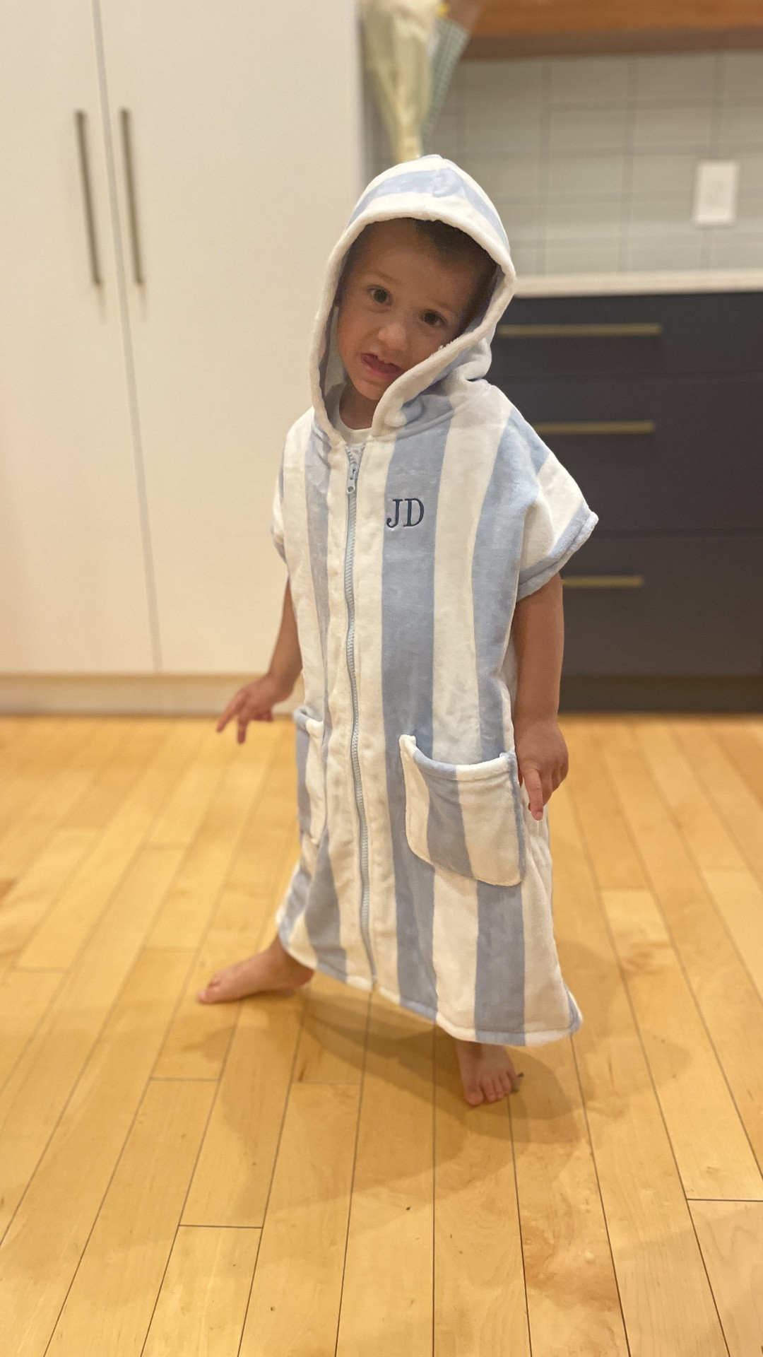 If you’re tired of chasing a wet toddler around with a towel, you need this. 

The cutest zip-up towel cover-up that’s soft, absorbent, and actually stays on. Perfect for busy little ones after bath time, swimming lessons, or beach days.

A special touch you can even embroider their names!

#LTKmomlife #LTKKids