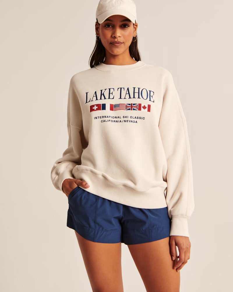 Legging-Friendly Sunday Crew | Abercrombie & Fitch (US)