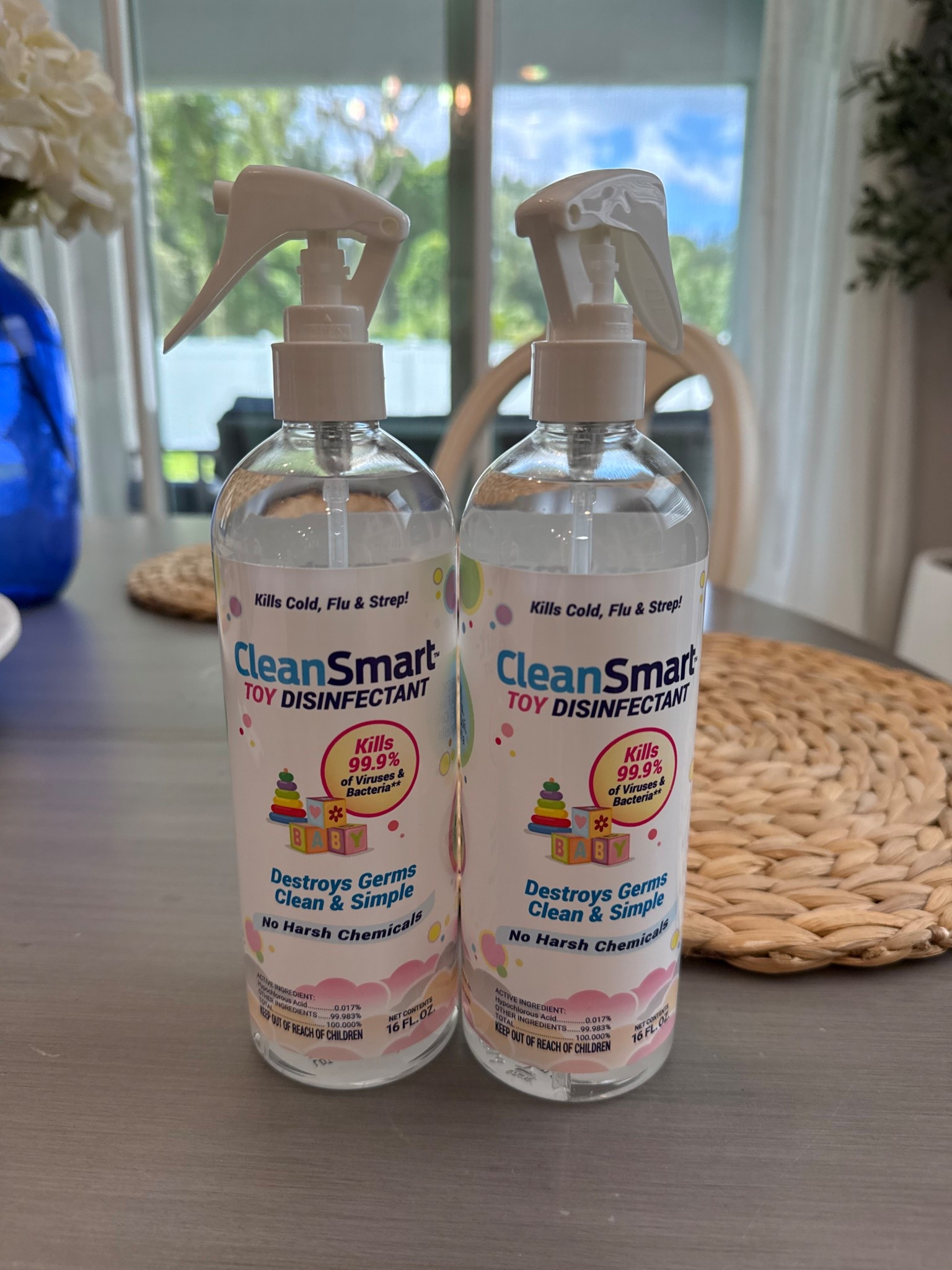 Safer cleaning product great for disinfecting baby surfaces. 

#LTKBaby #LTKHome #LTKFamily