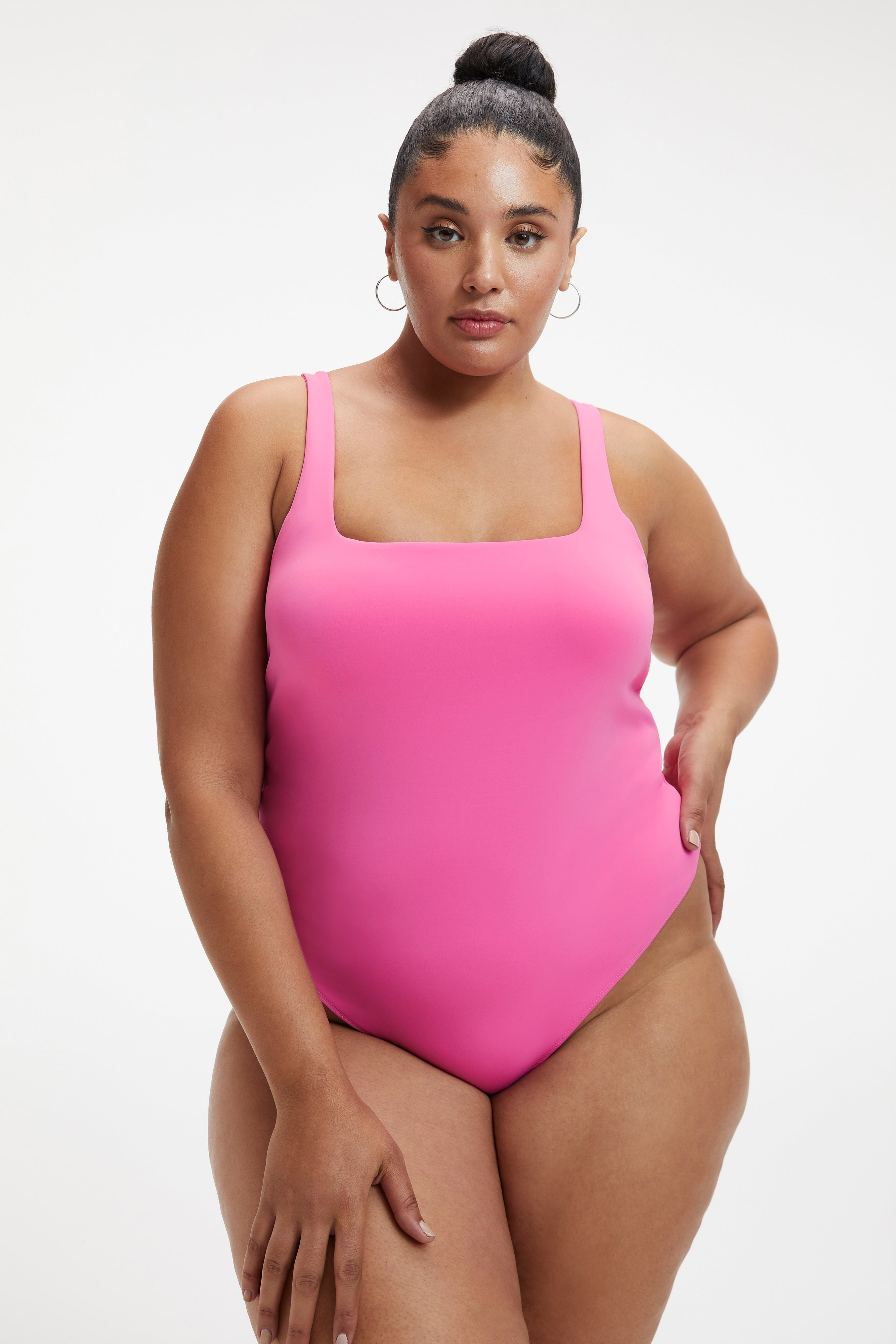 SCUBA MODERN TANK BODYSUIT | SORORITY PINK003 | Good American