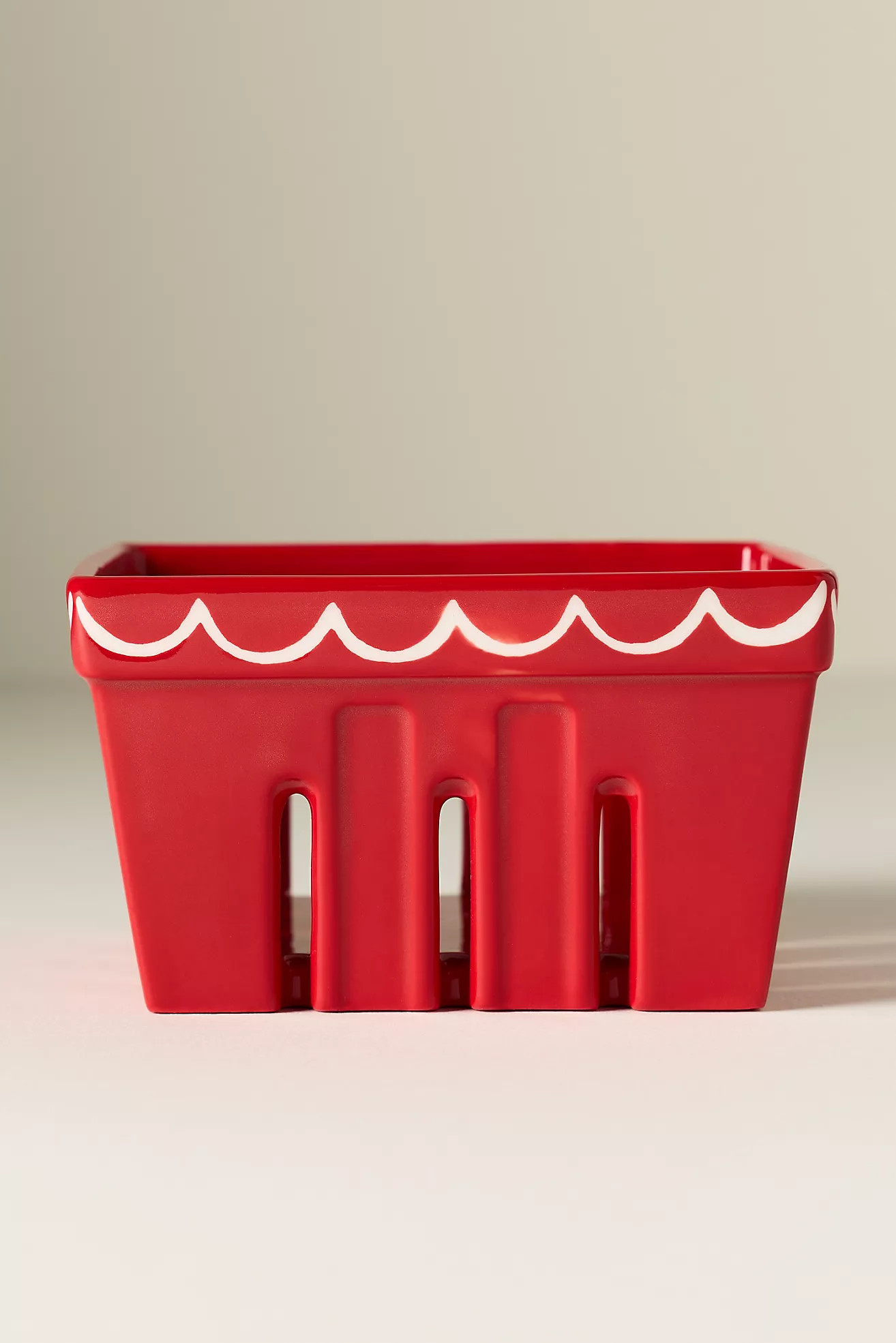 Damson Madder Berry Basket | Anthropologie (US)