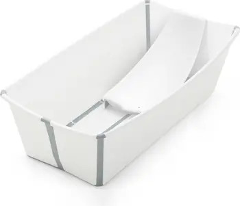 Flexi Bath® Extra Large Foldable Baby Bath Tub with Temperature Plug & Infant Insert | Nordstrom