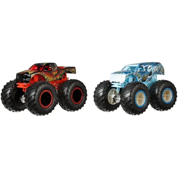 Hot Wheels Monster Trucks Demo Doubles 2-Pack (Styles May Vary) | Walmart (US)