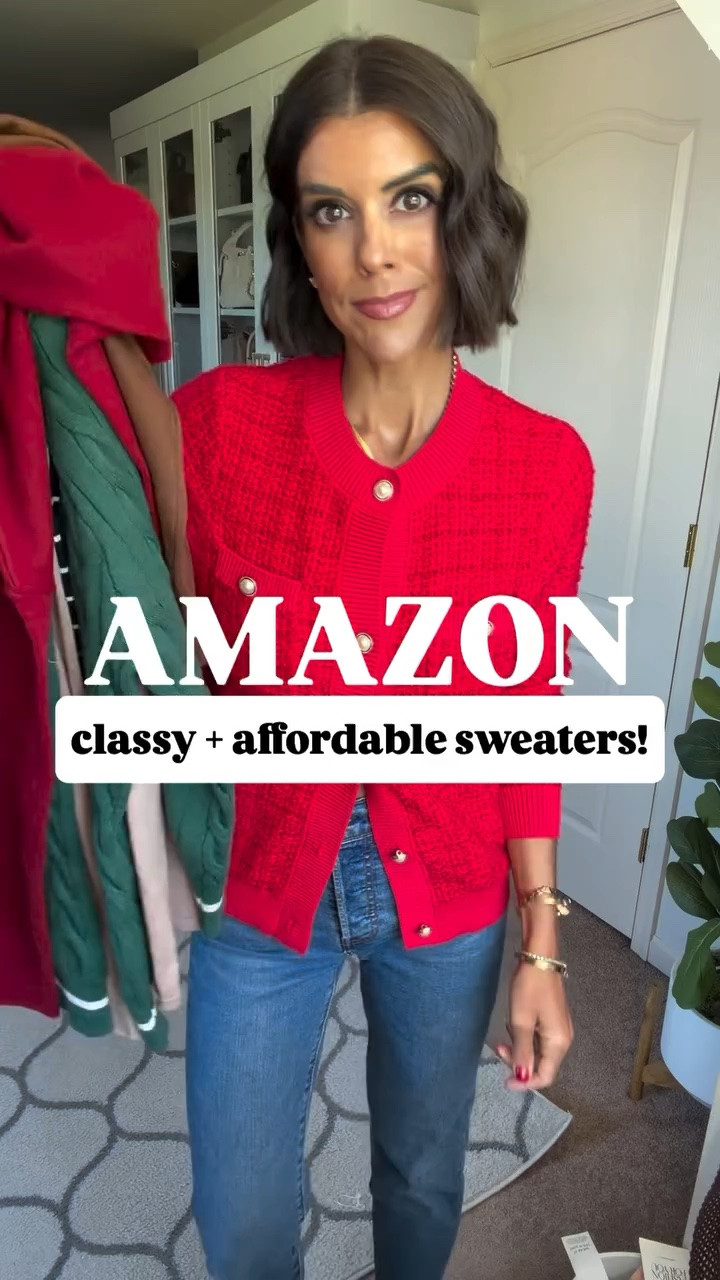 Amazon classy sweaters! I’m 5’5 and in size small in all. Sized up one size in jeans.

#LTKdayinmylife #LTKmomlife #LTKootd