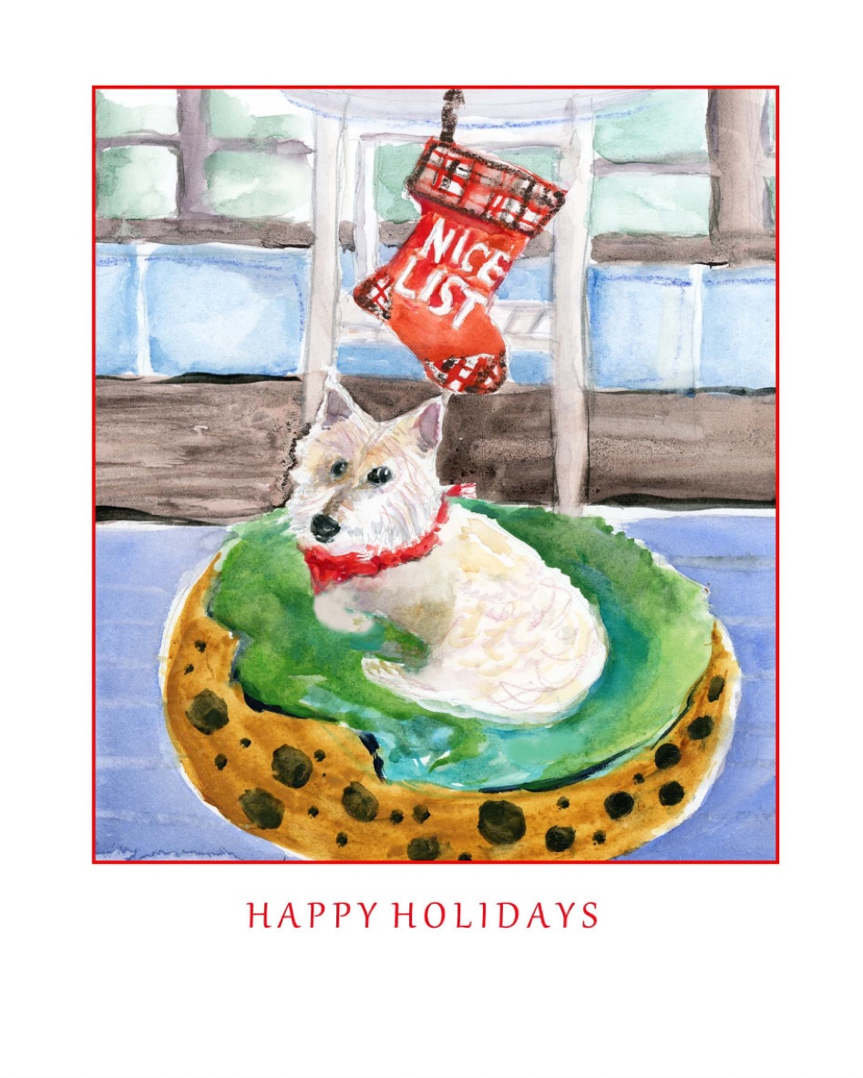 Love the style of this Westie Christmas card. I’d actually frame it and display it every Christmas! There is a Labradoodle one too!

#LTKHome #LTKHoliday #LTKStyleTip