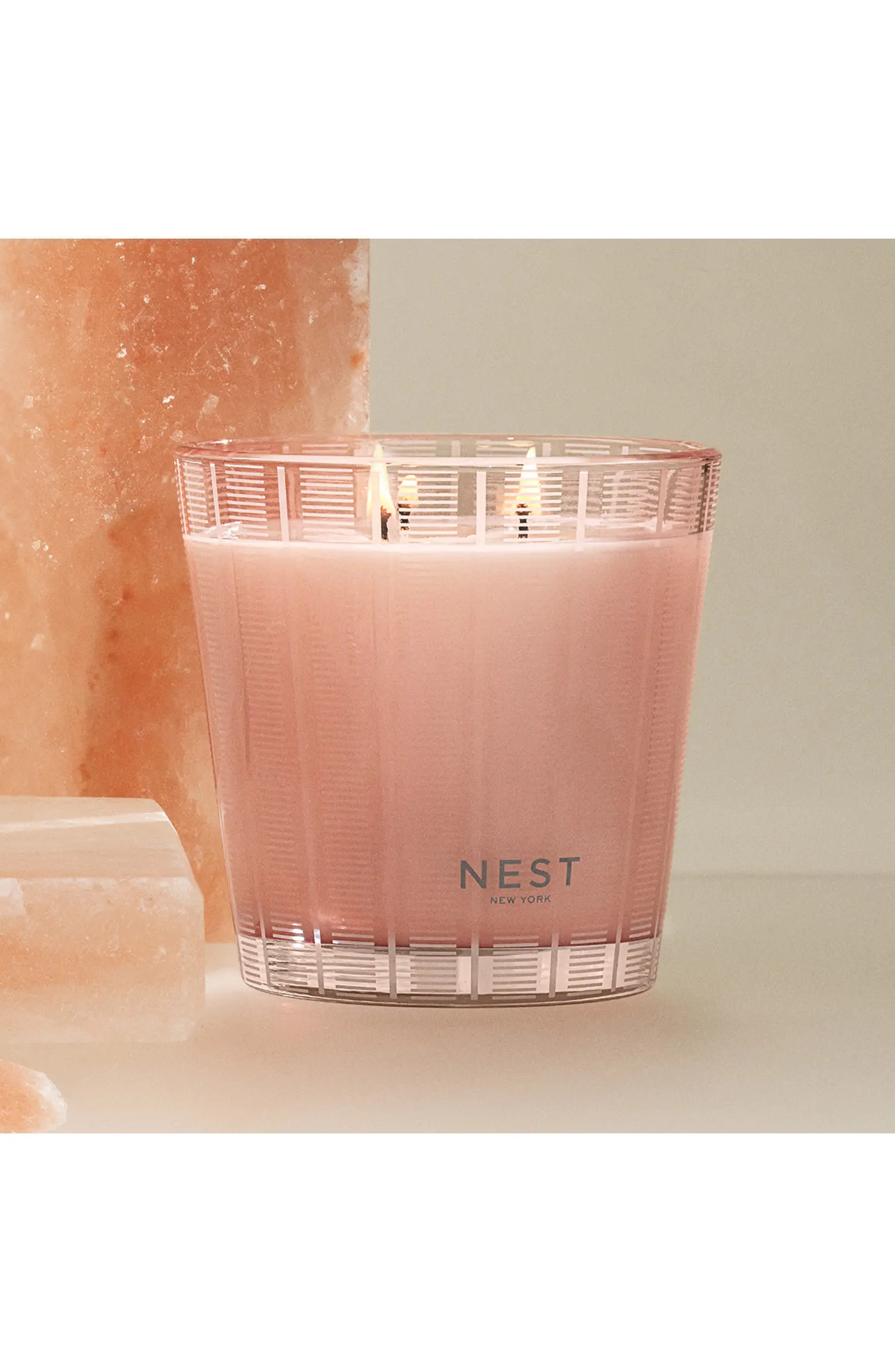Himalayan Salt & Rosewater Candle | Nordstrom