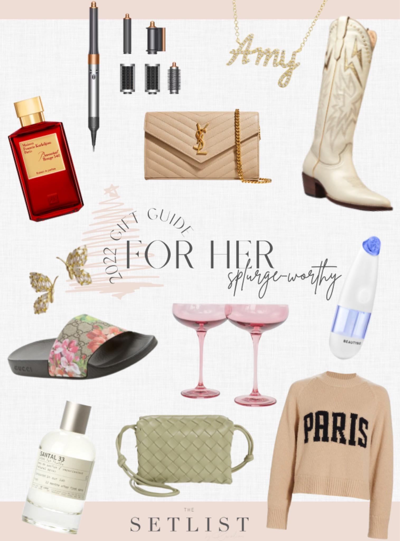 Splurge worth luxe gift ideas for her. Whether it’s for your mom, sister, daughter, best friend, wife, or girlfriend, any girl will love! #giftguide

#LTKHoliday #LTKstyletip