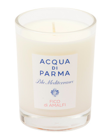 Made In Italy 7oz Blu Mediterraneo Fico Di Amalfi Scented Candle | Marshalls