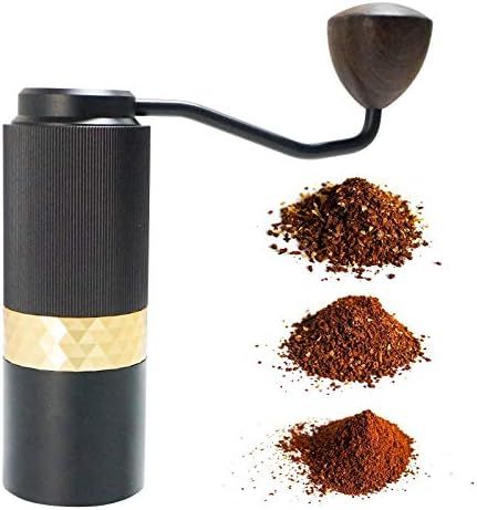 SOTECH Hand Coffee Grinder with Adjustable Conical Burr Aluminium Bean Coffee Grinder,Grinder Cof... | Amazon (US)