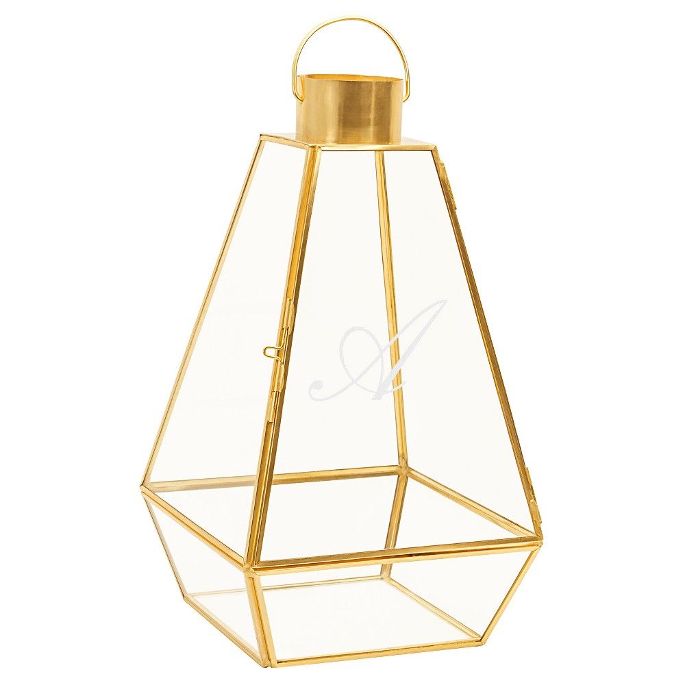 Gold Metal Unity Lantern A - Cathy's Concept, Clear - A | Target