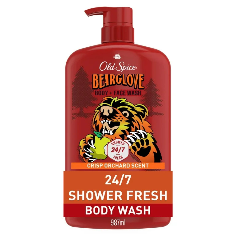 Old Spice Cleansing Body Wash for Men, 24/7 Shower Clean with Lasting Scent, 2 in 1 Face and Body... | Walmart (US)