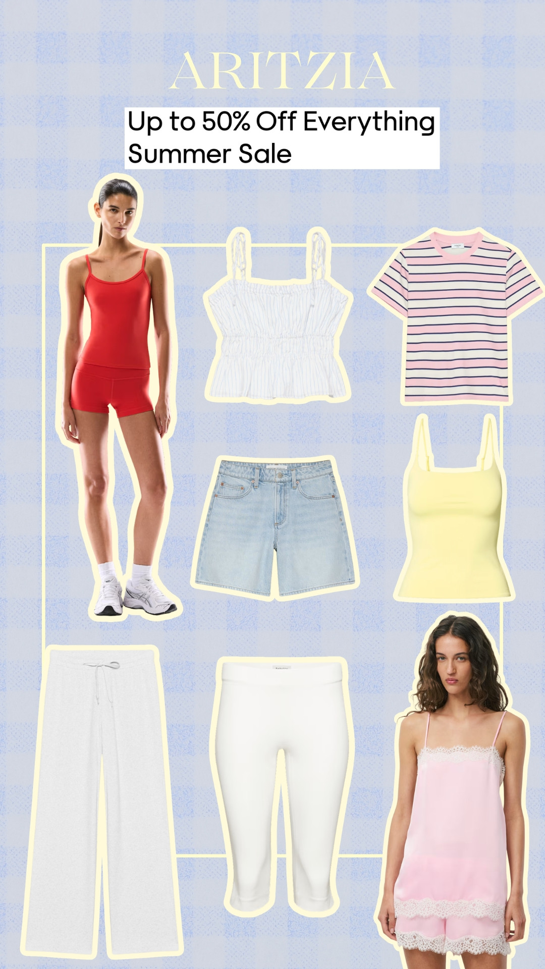 Aritzia up to 50% off everything summer sale!  

 #LTKootd #LTKActive #LTKSaleAlert