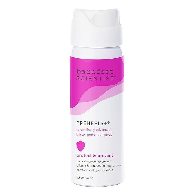 Barefoot Scientist PreHeels+ Blister Prevention Spray, Innovative Invisible Protective Barrier Ag... | Amazon (US)