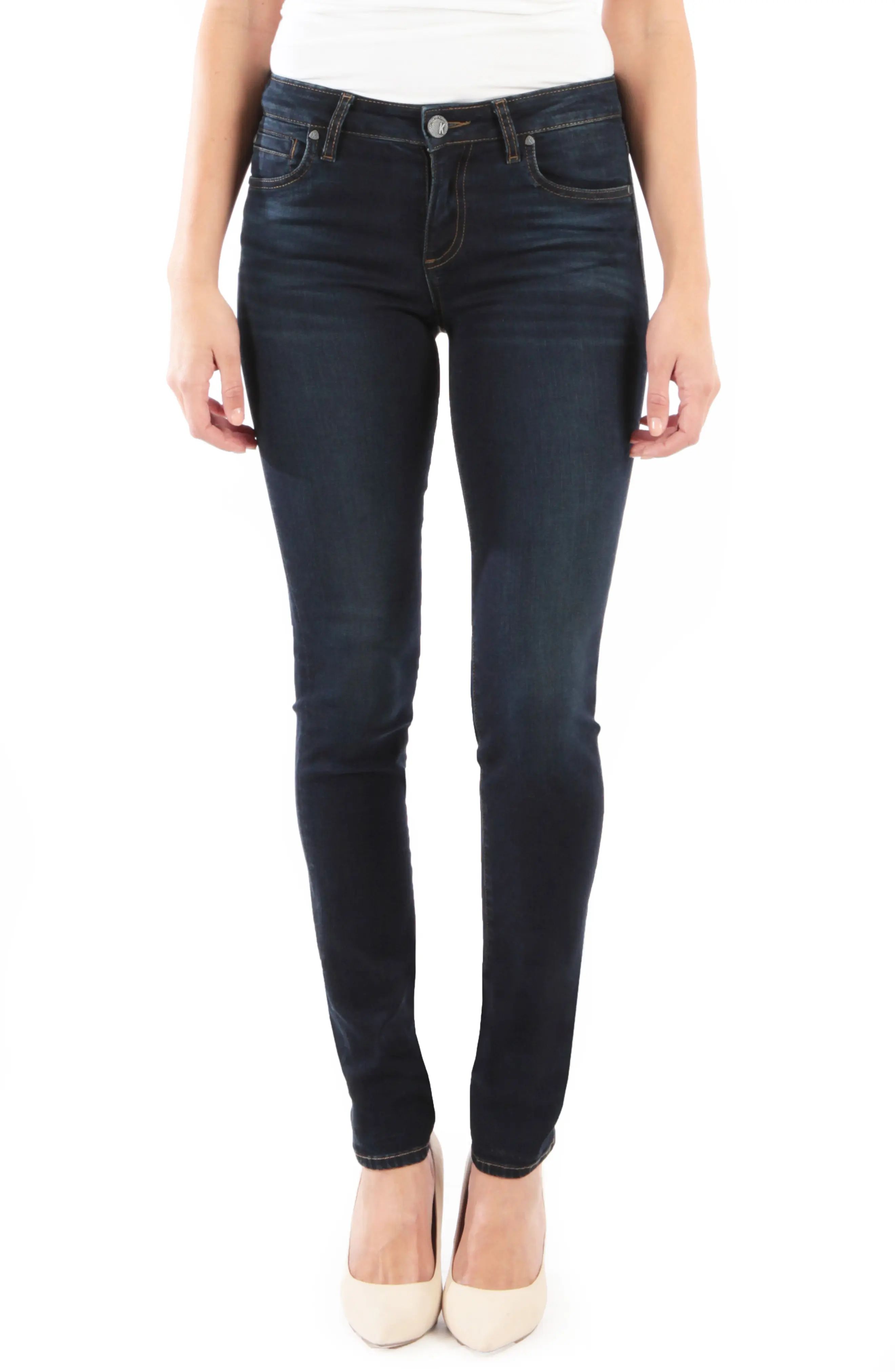 Women's Kut From The Kloth Diana Relaxed Fit Skinny Jeans, Size 16 - Blue | Nordstrom
