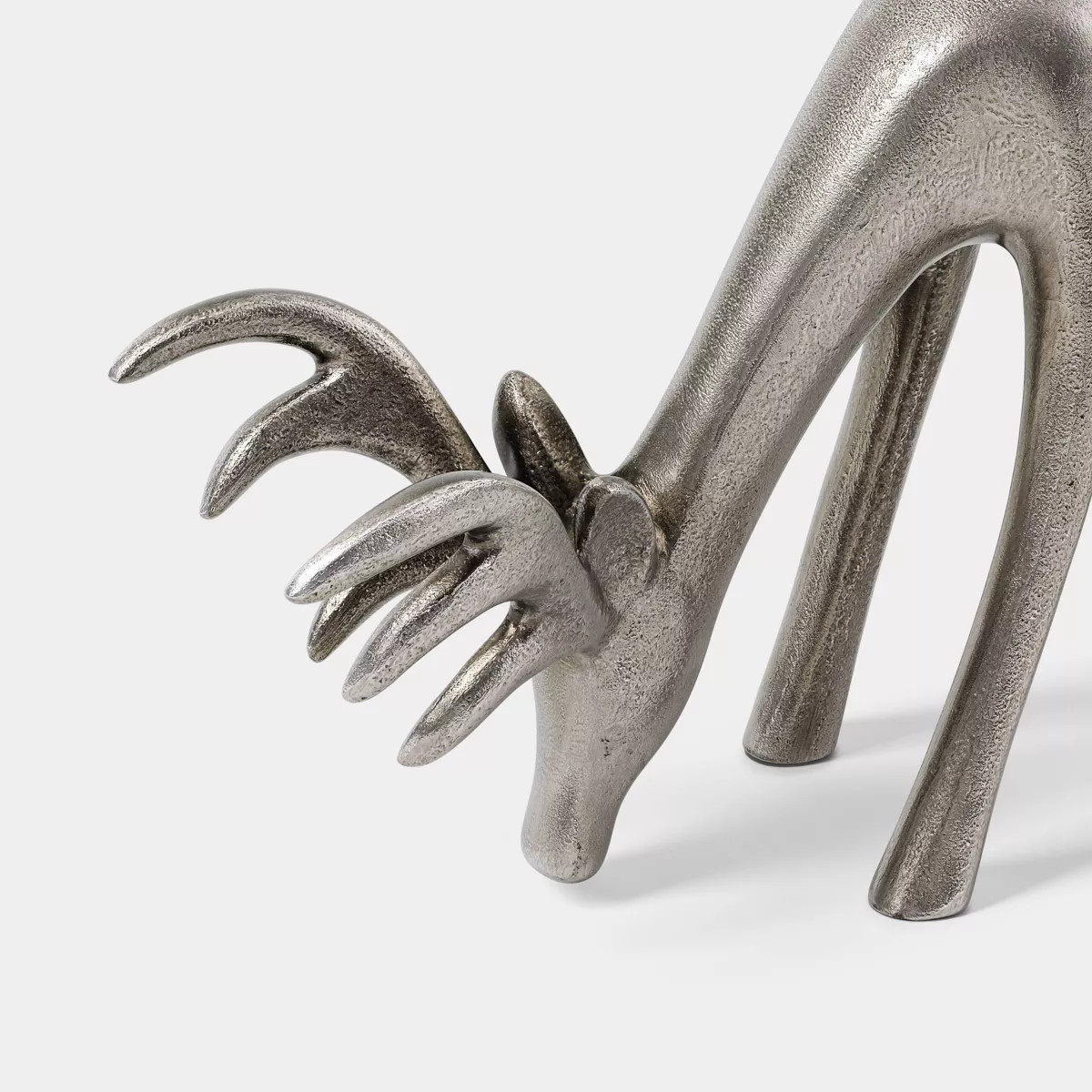 Grazing Metal Deer Silver - Threshold™ | Target
