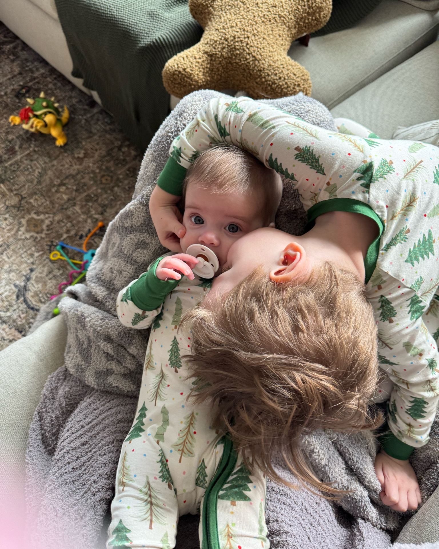 Christmas tree jammies on sale for 30% off!!! Code BLACKFRIDAY 🎄🎄🎄

#LTKBaby #LTKHoliday #LTKKids