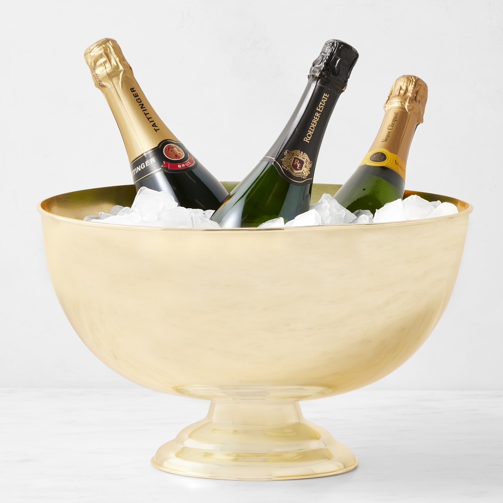 Heirloom Gold Champagne Bucket | Williams-Sonoma