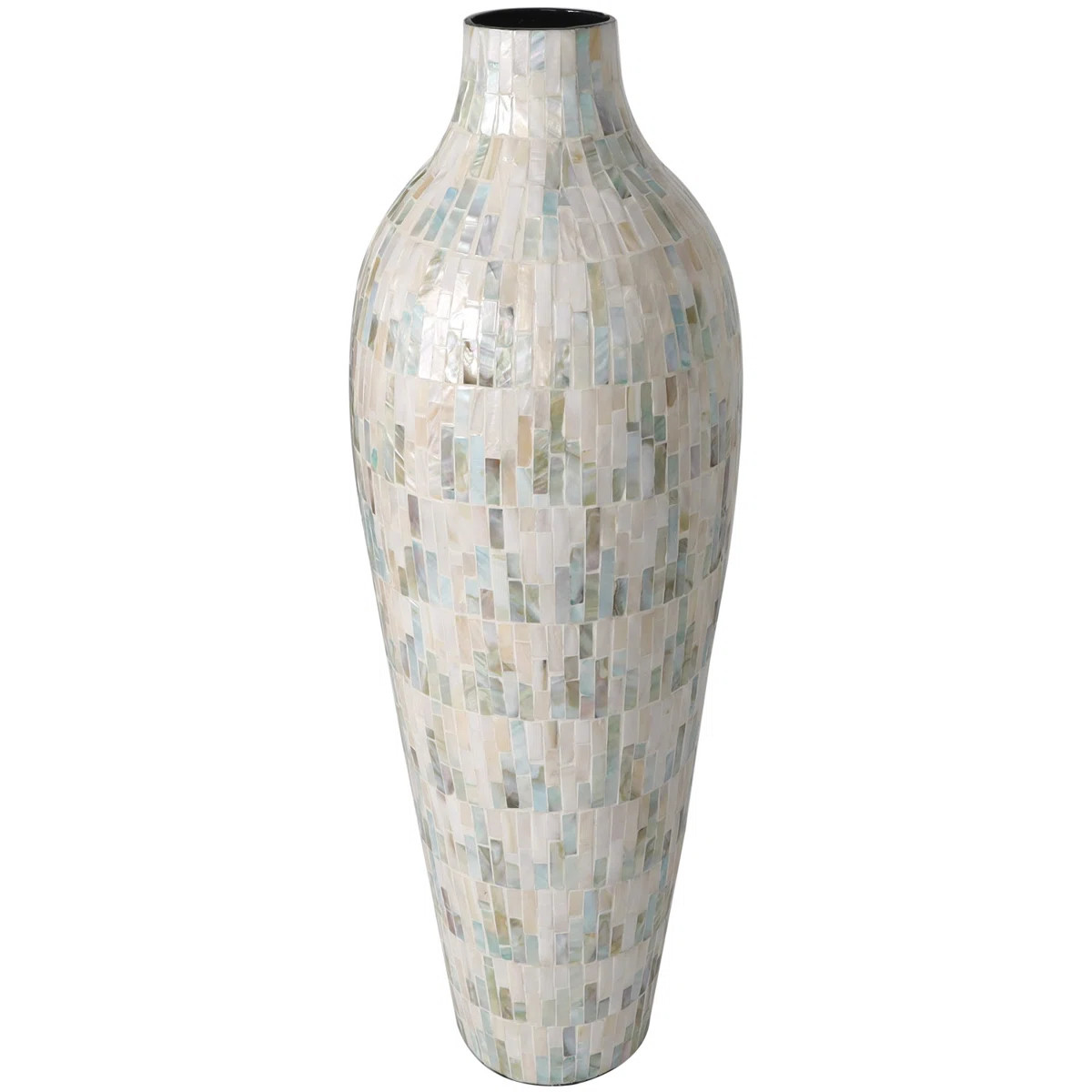 Basnett Handcrafted Mother of Pearl Table Vase | Wayfair North America