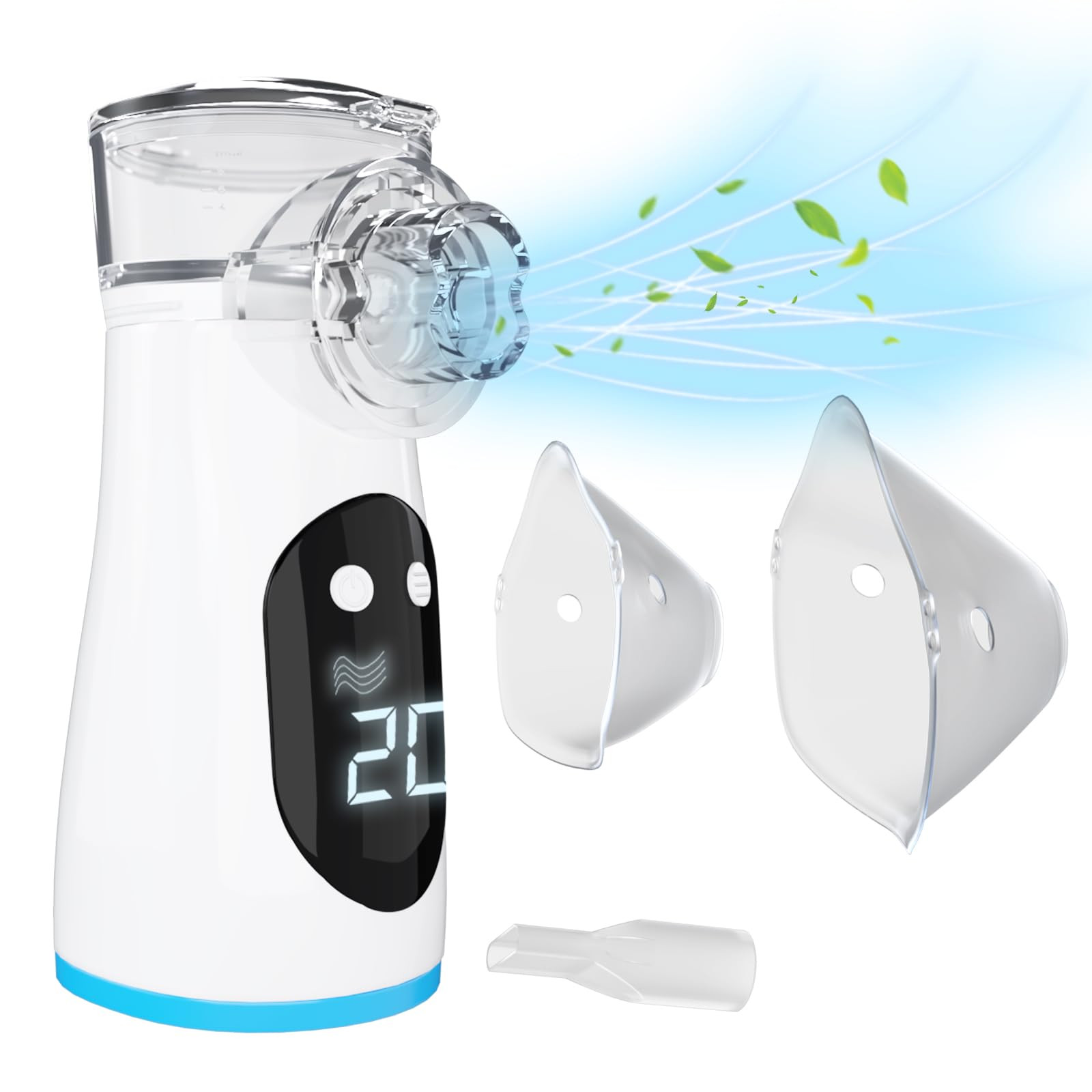 Portable Nebulizer Inhaler Machine for Adults and Kids,Rechargeable Mesh Nebulizer for Breathing ... | Amazon (US)