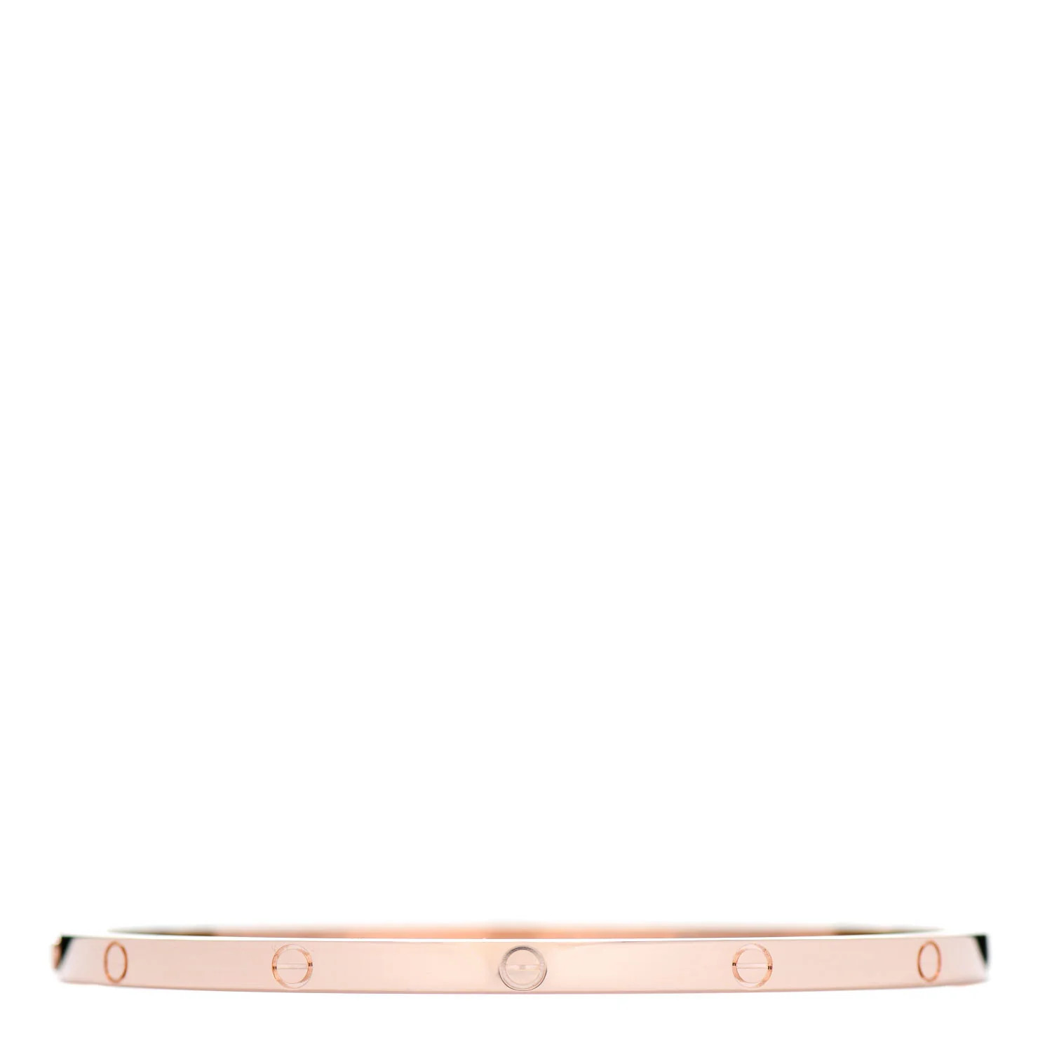 CARTIER 18K Pink Gold Small LOVE Bracelet 18 | FASHIONPHILE | Fashionphile