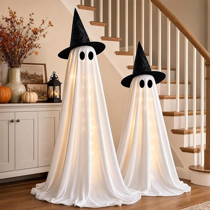 POV: your house becomes the cutest haunted home on the block 👻🕯️ Amazon made it way too easy 🎃🖤 #porchdecor #frontporchdecor #spookyseason #amazonhalloween #ltkfall 

 #LTKSeasonal #LTKHome #LTKSaleAlert