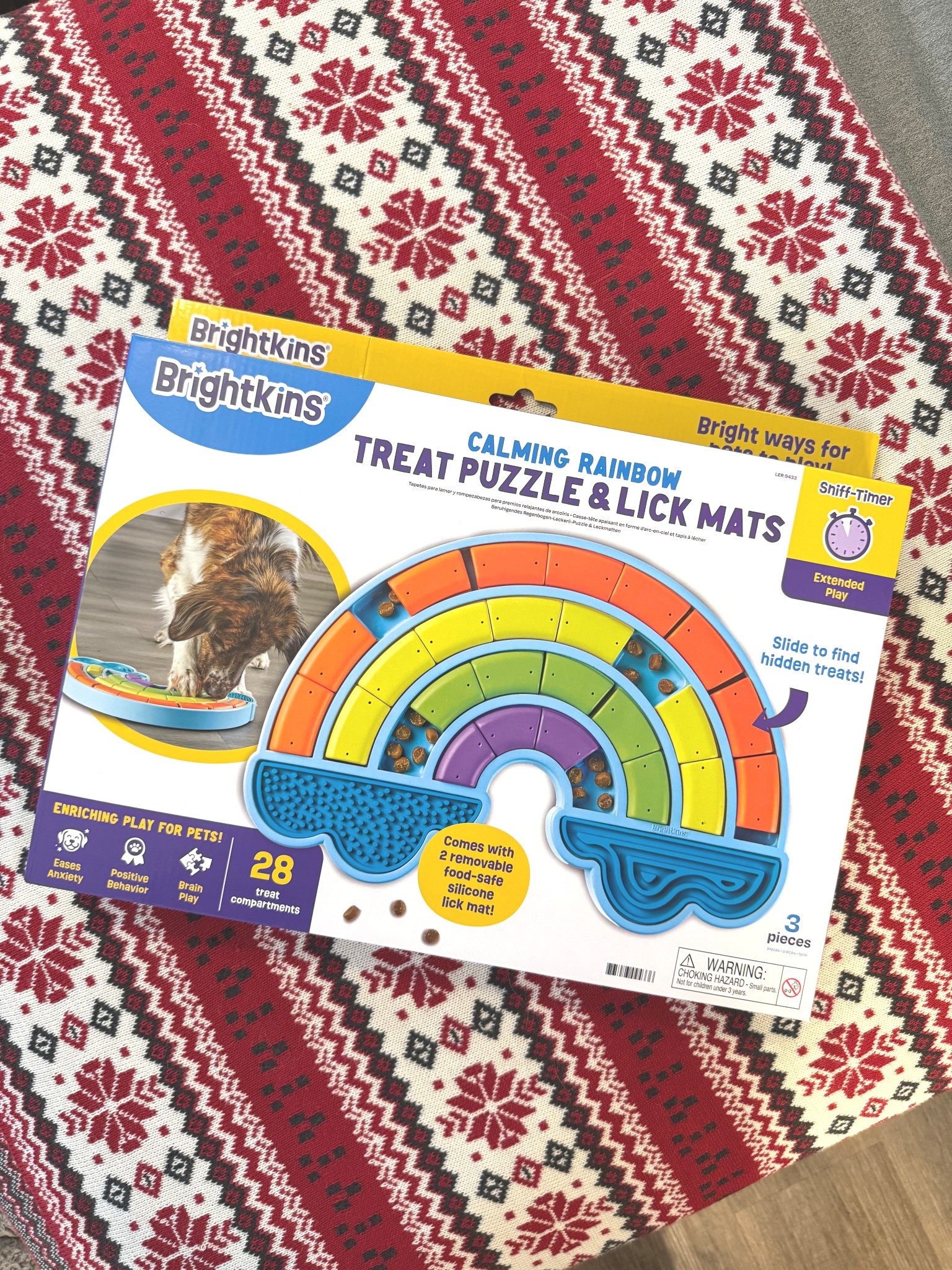 Treat puzzle and lick mat for dogs! 

#LTKGiftGuide