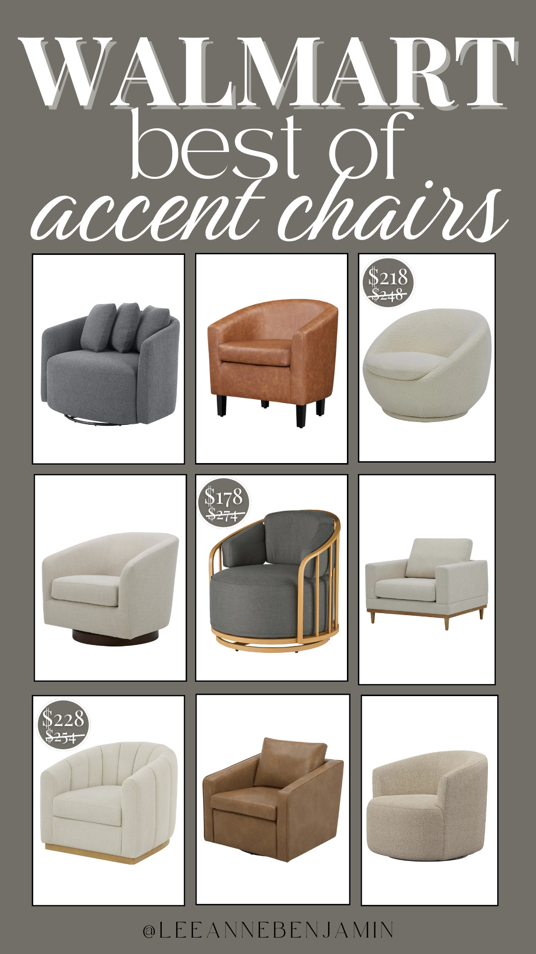 Best of Walmart Accent Chairs! 

 #LTKGiftGuide #LTKHome #LTKSaleAlert