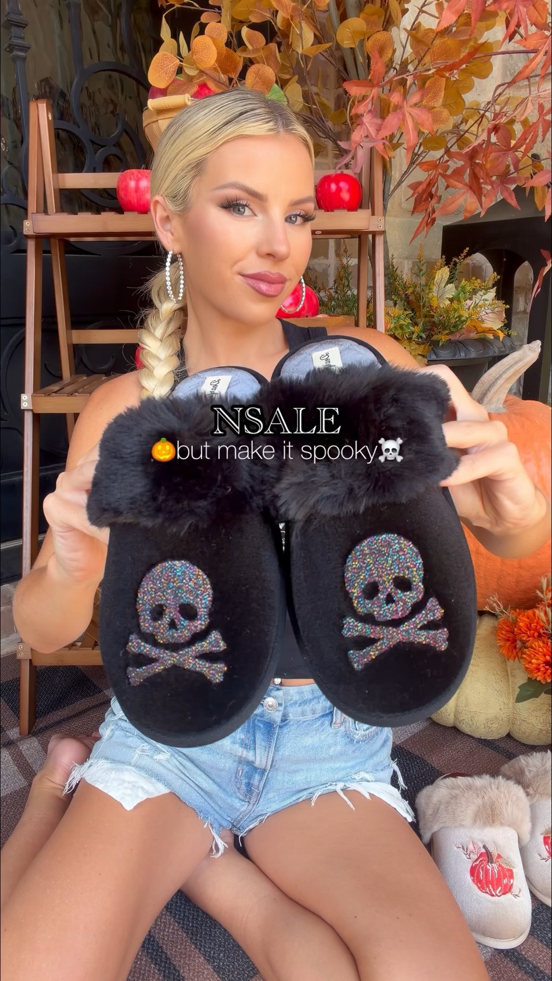 NSALE Nordstrom anniversary sale. Halloween fall slippers