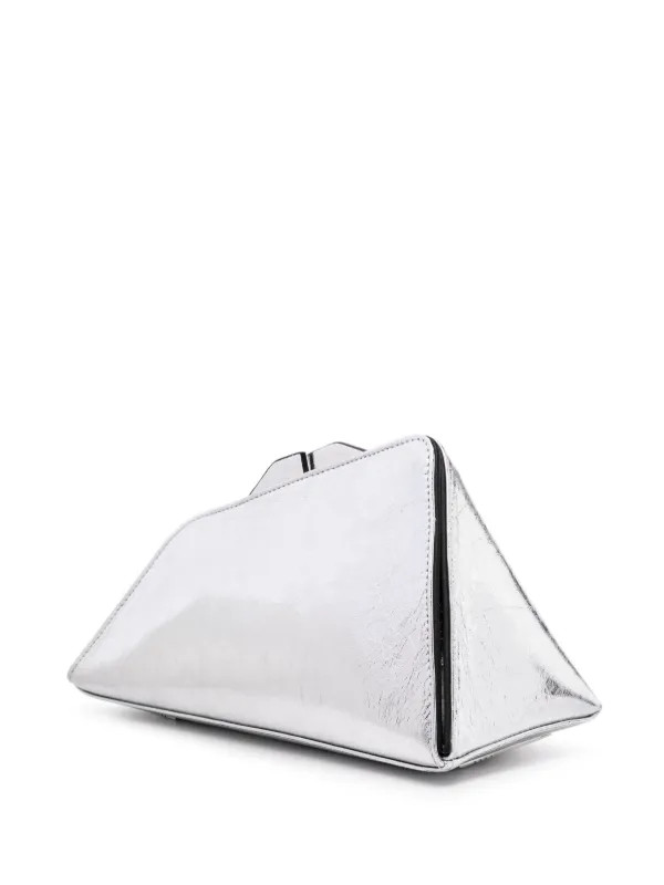 The Attico 8.30PM Leather Clutch Bag - Farfetch | Farfetch Global