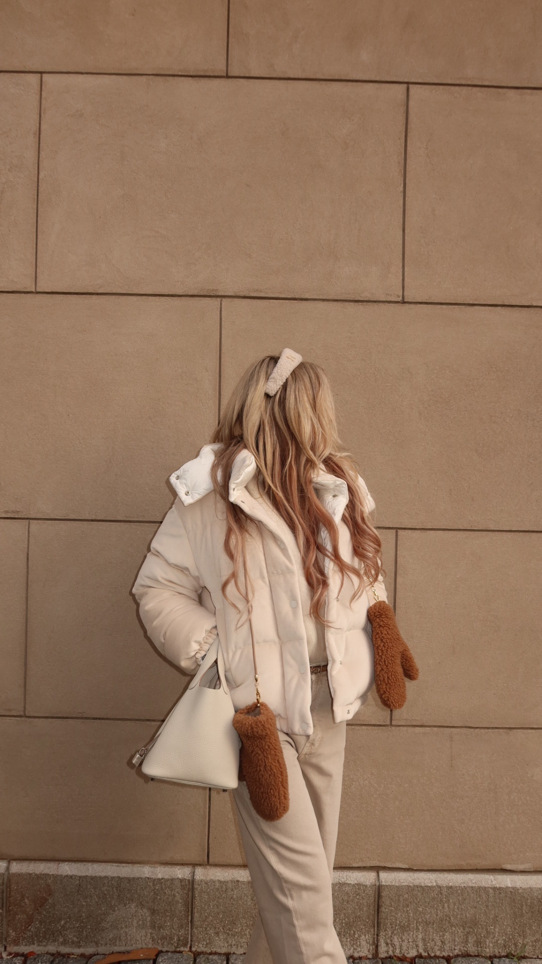 AD Winter chic ready with @mytheresa 🤍Should we go for a cosy walk or head the mountains?❄️ The perfect effortless chic outfit for those cold days. The puffer jacket is amazing - wearing a size 0, it runs big so size down. Added some chic details for that extra winter cute look - a shearling headband and teddy mittens (also great gifts for the holidays!)🤍 #ad #mytheresa #winterfashion #pufferjacket #winterwhites 

#LTKHoliday #LTKSeasonal #LTKGiftGuide