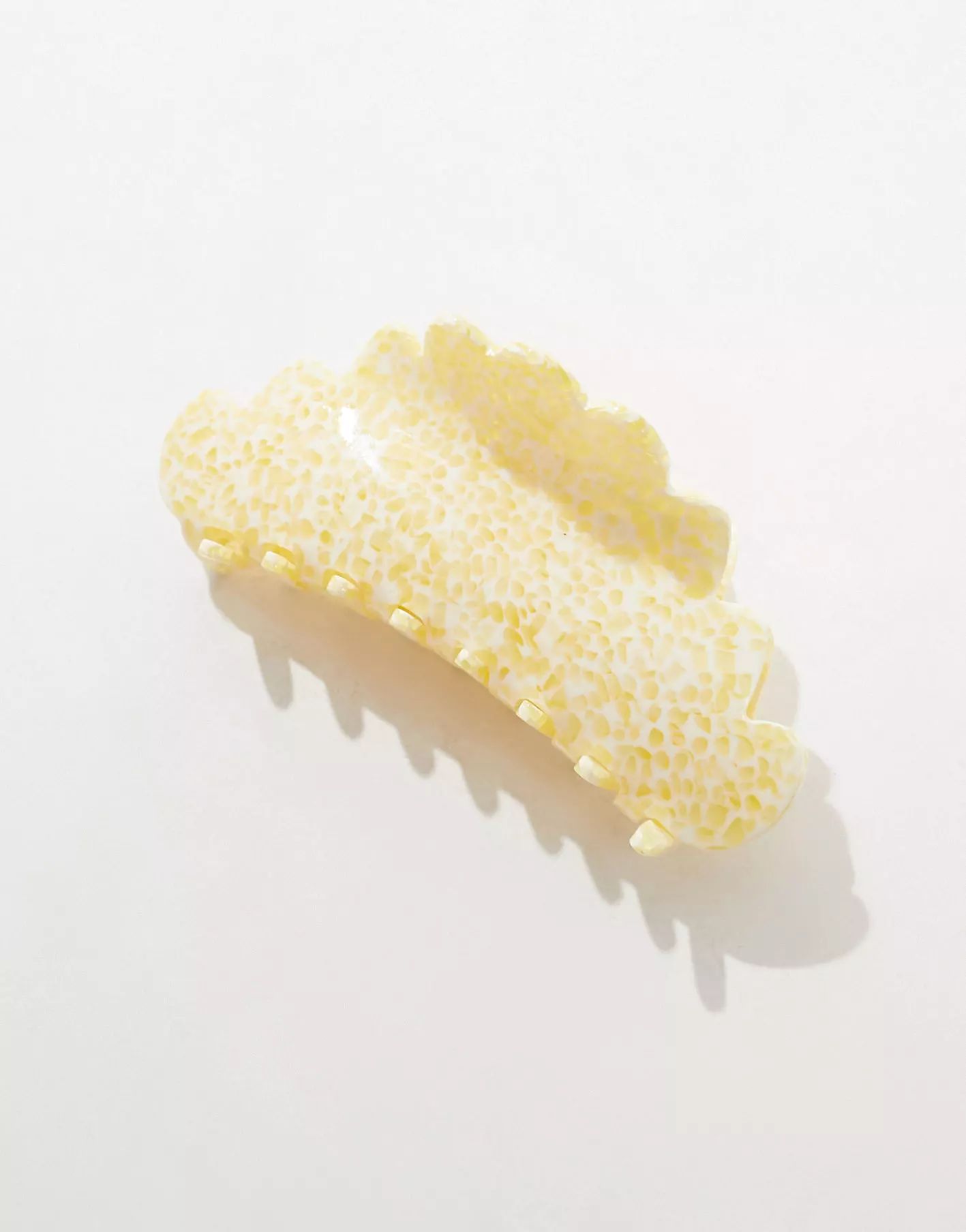 SUI AVA simone big hair claw clip in yellow | ASOS (Global)