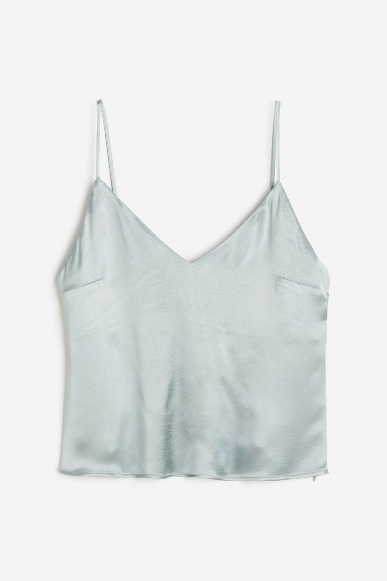 V-neck cami top | H&M (UK, MY, IN, SG, PH, TW, HK)