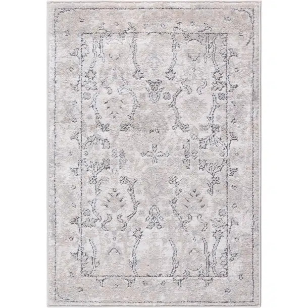 Singleton Oriental Area Rug in Ivory | Wayfair North America