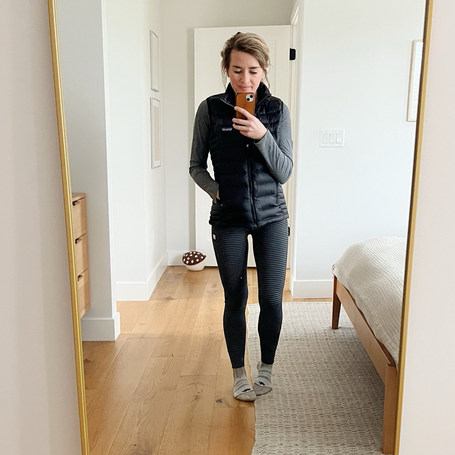 Daily walk attire  