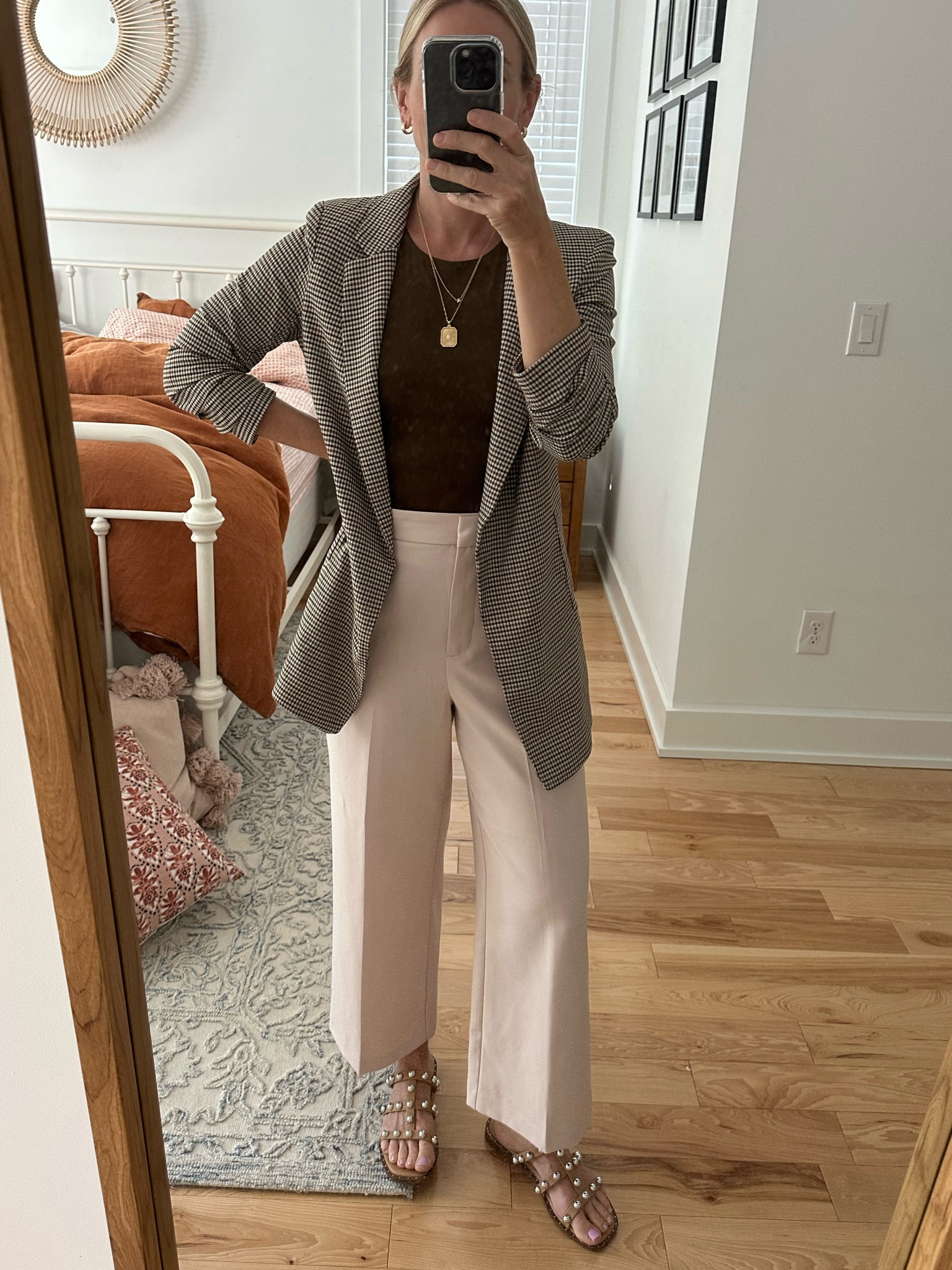 Spring Work day outfit 💗🤎

#LTKworkwear