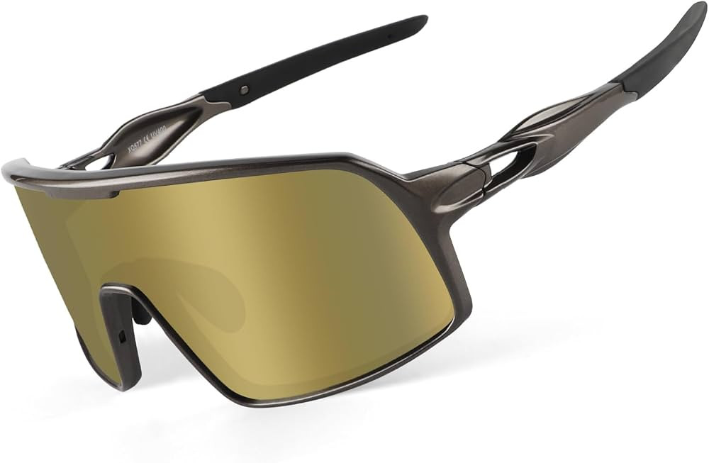 BangLong Polarized Sports Sunglasses for Men Women, Running Sun Glasses | Amazon (US)
