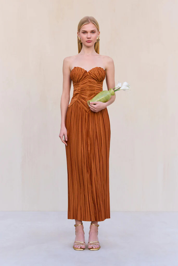 ASHIKA GOWN - BOURBON | Cult Gaia - US