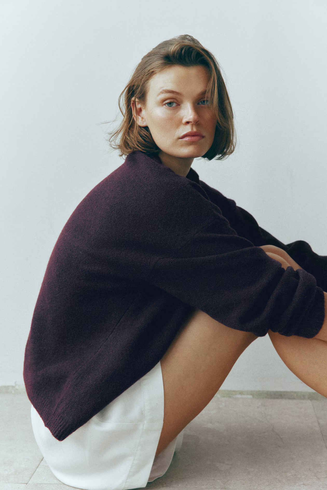Women's Burgundy Oversized jumper | H&M GB | H&M (UK, MY, IN, SG, PH, TW, HK)