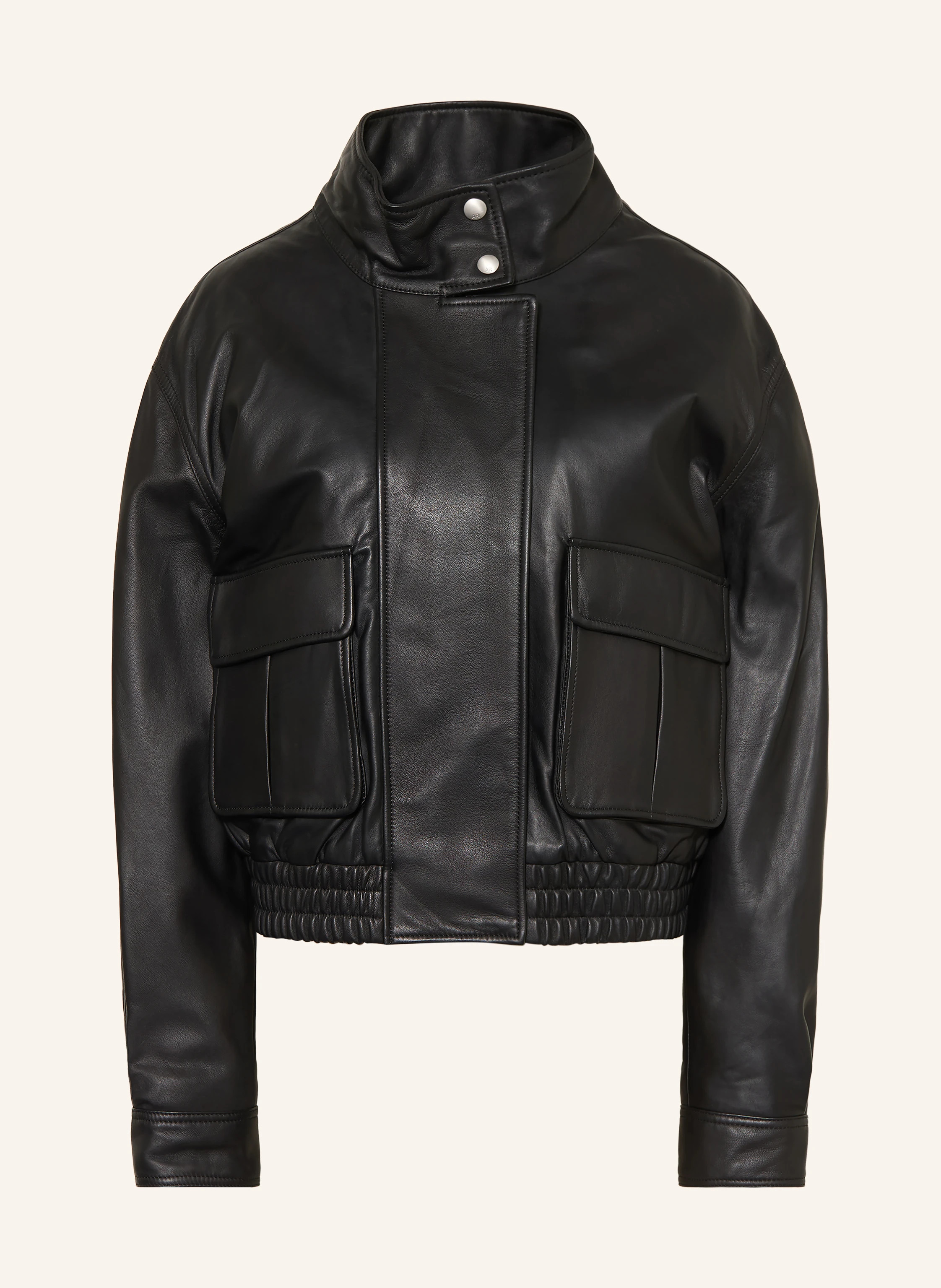 STUDIO AR Lederjacke WILLOW in schwarz | Breuninger (DACH)
