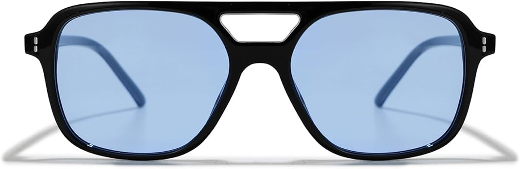 VANLINKER Retro Vintage 70s Square Aviator sunglasses for women men VL9611X | Amazon (US)