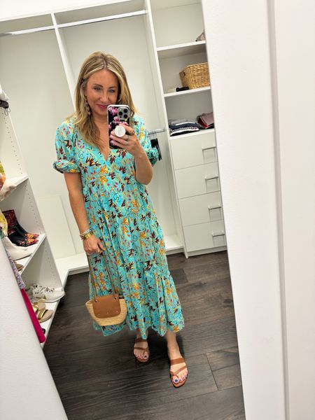 Most of my summer wardrobe is made up of easy colorful dresses. I just love how they keep me cool in the warm weather and can be casual, but not too casual and dressy, but not too dressy. This one is from last year and by ALC I found similar for you.

#LTKSeasonal #LTKShoeCrush #LTKStyleTip