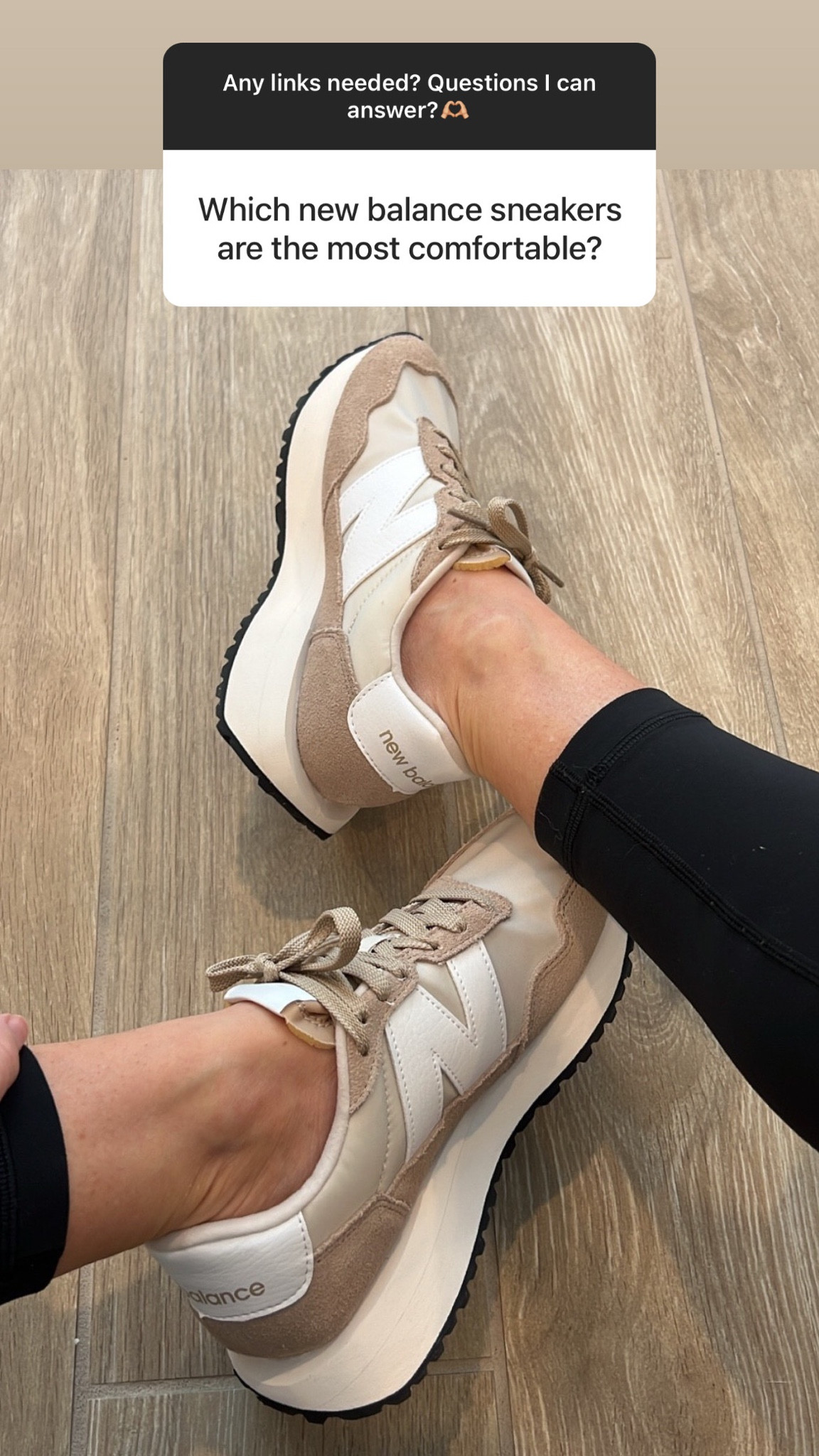 My favorite new balance sneakers!! Love these so much. Runs tts. 

#LTKstyletip #LTKfindsunder100 #LTKshoecrush