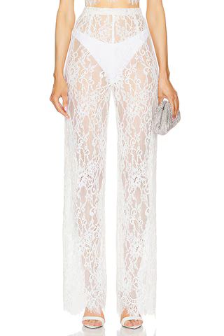 Bronx and Banco Capri Blanc Lace Pant in White from Revolve.com | Revolve Clothing (Global)