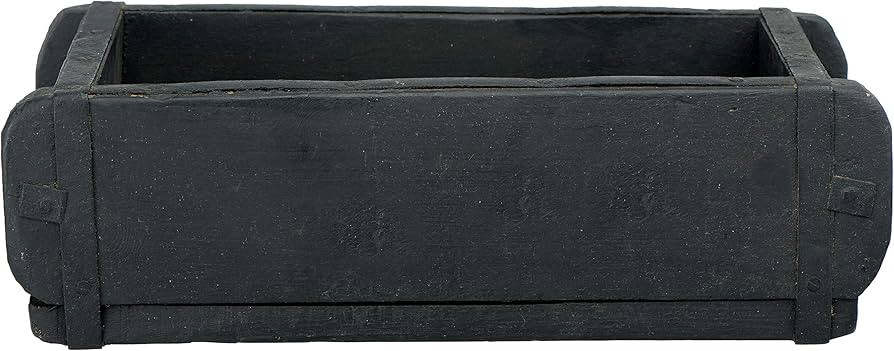 Creative Co-op DF3704 Found Wood Matte Black Brick Mould | Amazon (US)
