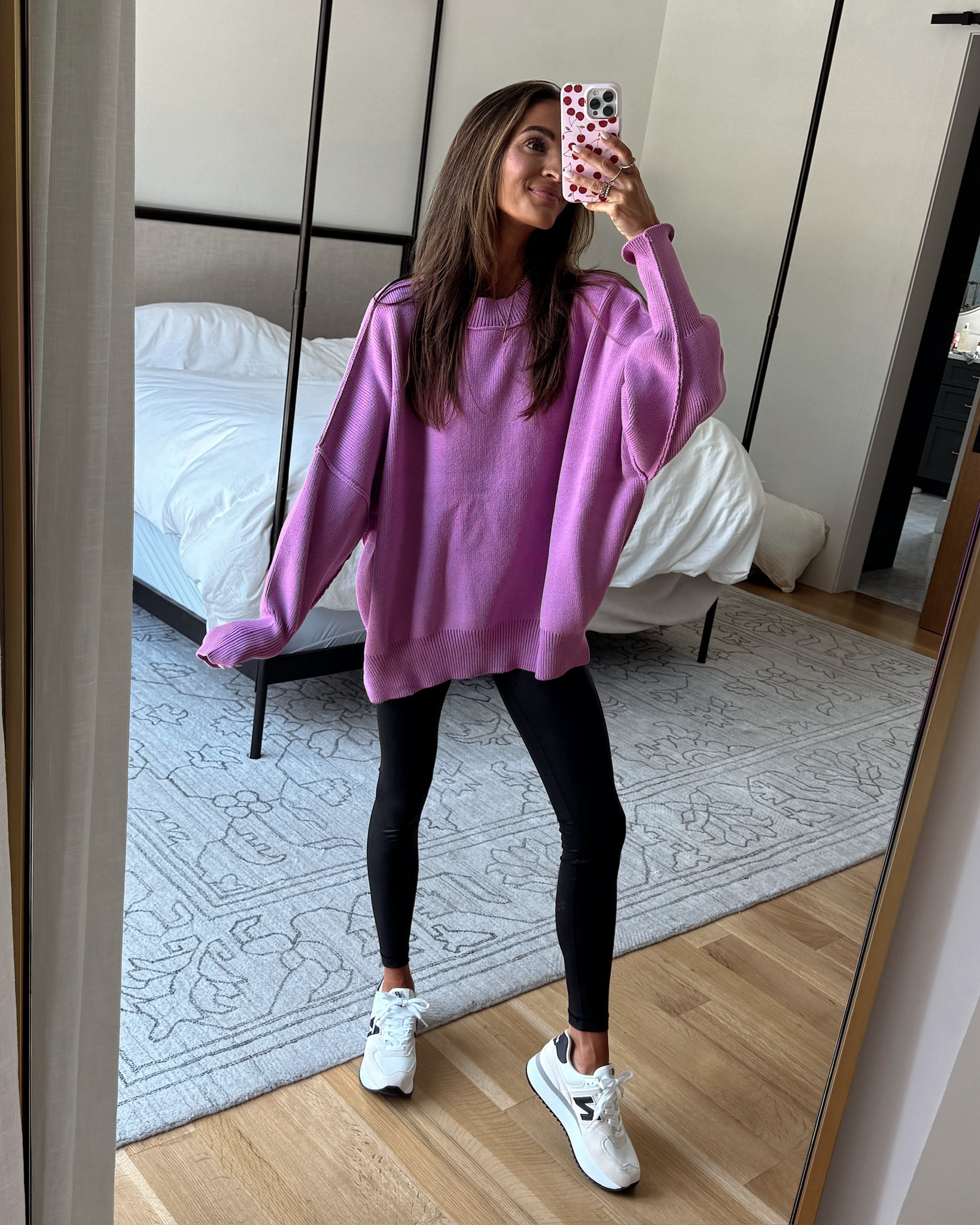 i live in oversized sweatshirts like this in the fall and i hadn’t seen one in this pretty color yet! 💜 on sale today! 😍 wearing size small 

#LTKxVICI #LTKSaleAlert